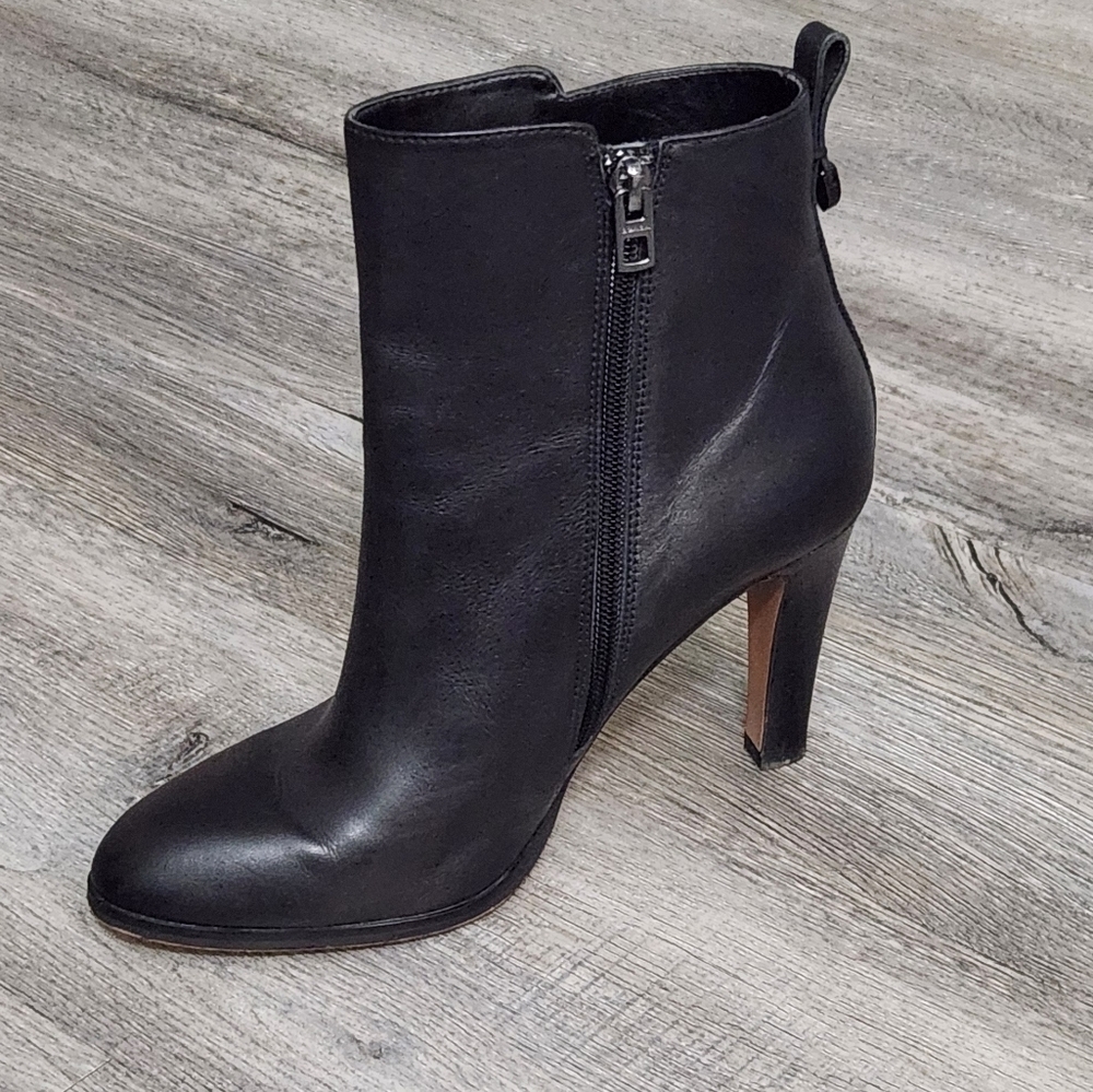 Coach Jemma Black Ankle Boots WORN ONCE - Picture 4 of 12